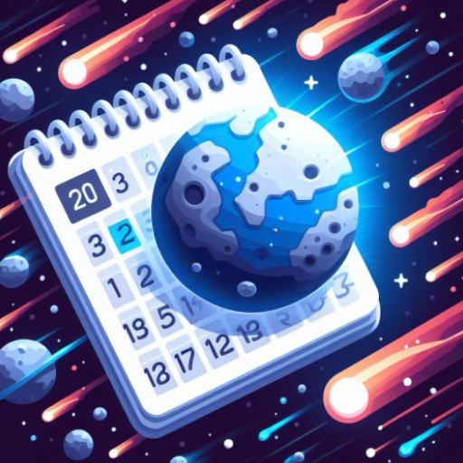 Asteroid Tracker Calendar