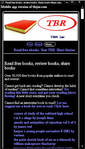 TBR Read and Review Books Screen 2