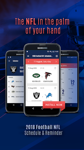 Android application 2024 NFL Schedule & Reminder screenshort