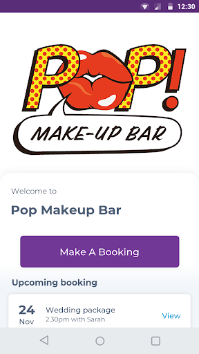 Android application Pop Makeup Bar screenshort