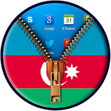Azerbaijan Flag Lock Screen icon