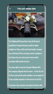 Huawei Talkband B5 Guide