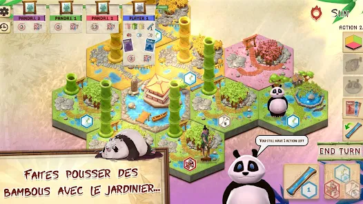 Takenoko-Panda jeu de plateau 
