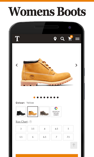 Timberland Footwear Screen 3