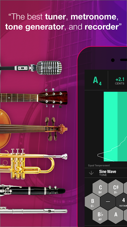 Tunable: Music Practice Tools - New - (Android)