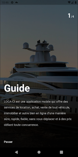 Android application Loca-CI screenshort