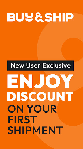 Android application Buy&Ship screenshort
