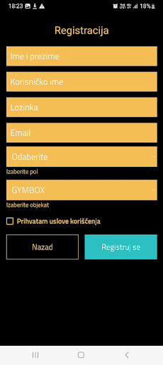GymBox Belgrade ekran görüntüsü