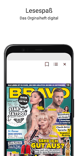 Android application BRAVO ePaper screenshort