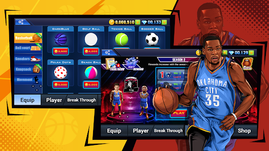 2 VS 2 Basketball Sports Mod APK 3.4 (Unlimited money) Gallery 1