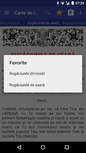 Carte de rugăciuni Screen 3
