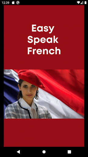 Android application Learn French in 30 Days screenshort