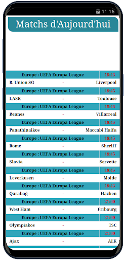 Football Live Score Screen 3