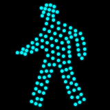 Pedestrian signal icon