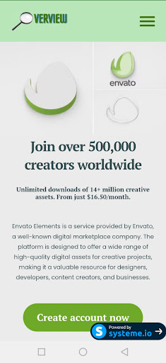 Envato overview