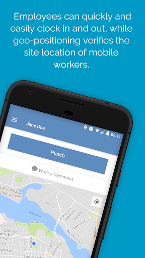 Android application Asure Time & Attendance screenshort