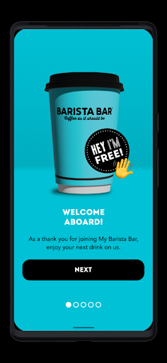 My Barista Bar Rewards+ Screen 2