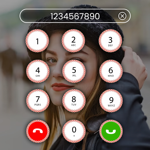 Photo Phone Keyboard Dialer