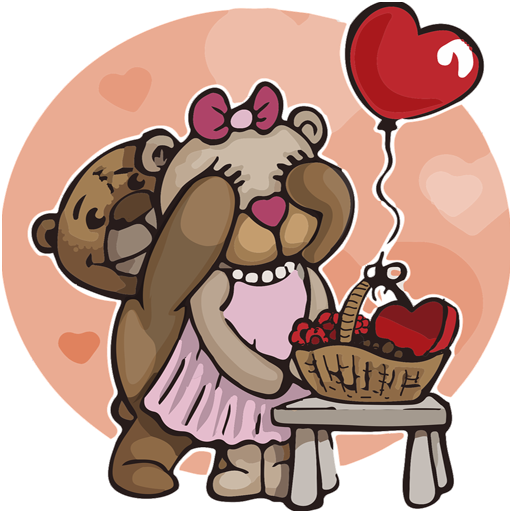 NICE TEDDY BEARS LOVE PHRASES logo