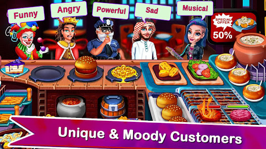 Captura de Pantalla 8 Cooking Express 2 Games android