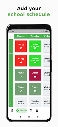 School Planner Diary Timetableのおすすめ画像5