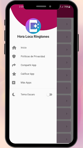 Android application Crazy Hour Ringtones screenshort