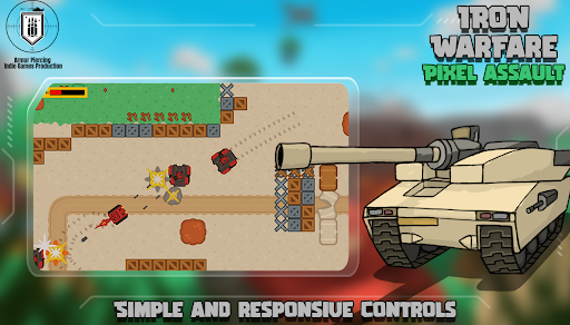 Iron Warfare Pixel Assault Screen 2