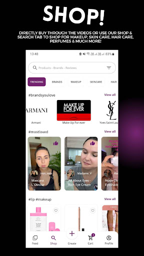 Socialee - Beauty Shopping Screen 2