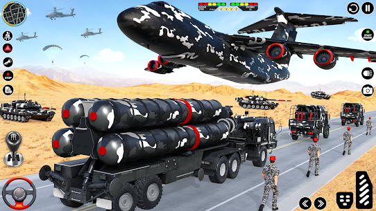 Army Transport Truck Game 1