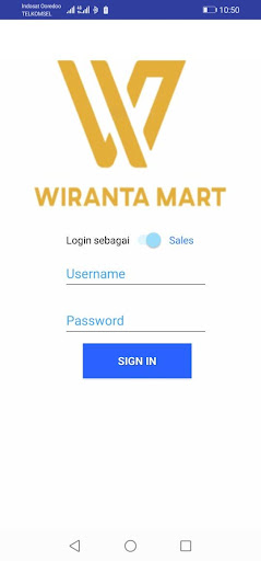 Android application Wiranta Mart screenshort