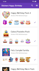 Happy Birthday Stickers - Apps on Google Play