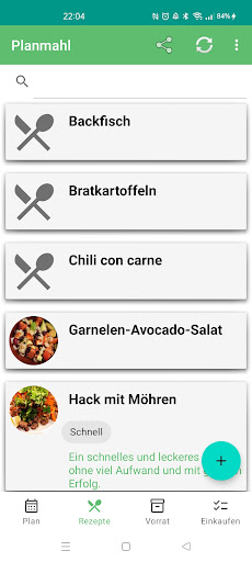 Planmahl Screen 2
