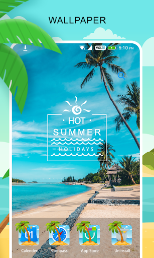 Coconut Tree Icon Pack