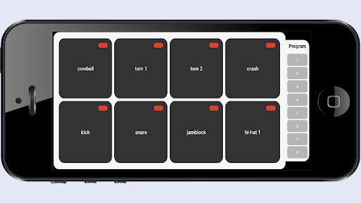 Android application OctaPad Mini Percusión screenshort