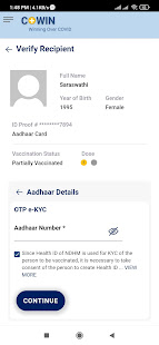 Co-WIN Vaccinator App  Screenshots 6