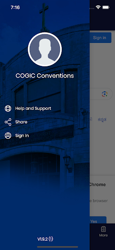 COGIC Conventions Screen 3
