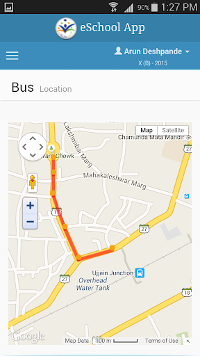 Android application Queen Mary Sr Sec School(Boys) screenshort