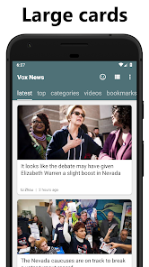Imágen 1 News Reader for Vox News android