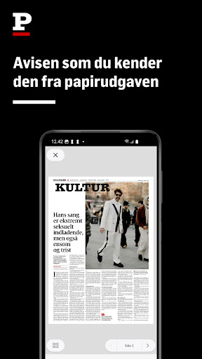 Politiken e-avisen Screen 3