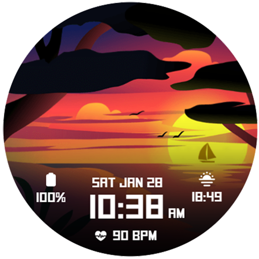 Sunset Landscape logo