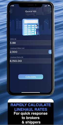 Freight Rate Screen 3