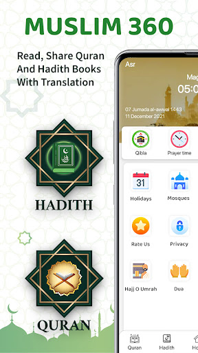 Muslim 360-Prayer Times, Quran 1.0.28 screenshots 1
