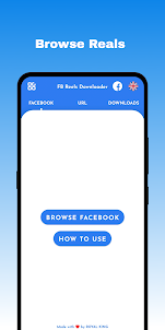 Facebook Reels Downloader App