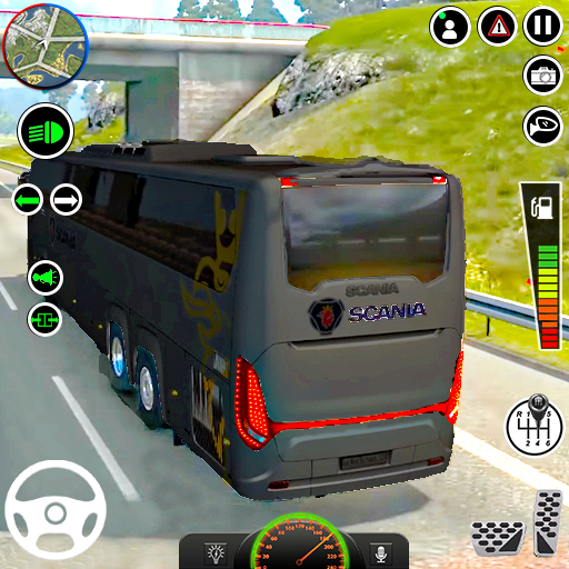 حافلة المدينة يقود لعبة3D
