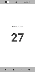 Tap Counter with Timer
