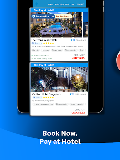Screenshot of Traveloka: Book Hotel & Flight