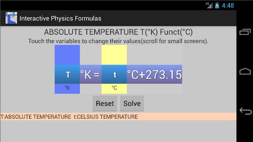 Interactive Physics PRO Screen 3
