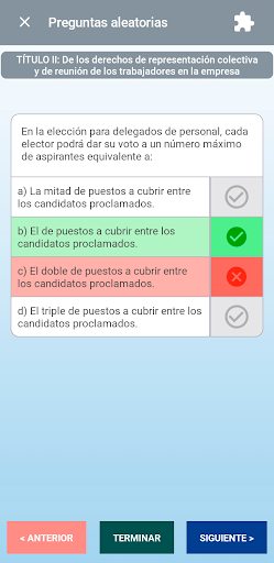 Tests Estatuto del Trabajador Screen 3