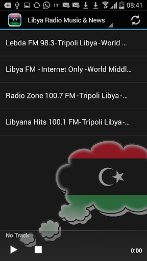 Android application Libya Radio Music & News screenshort