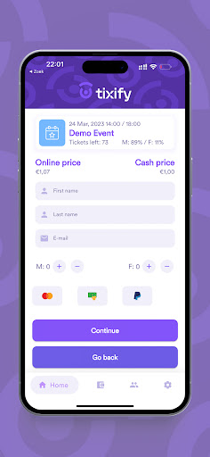 Android application Box-Office by Tixify screenshort